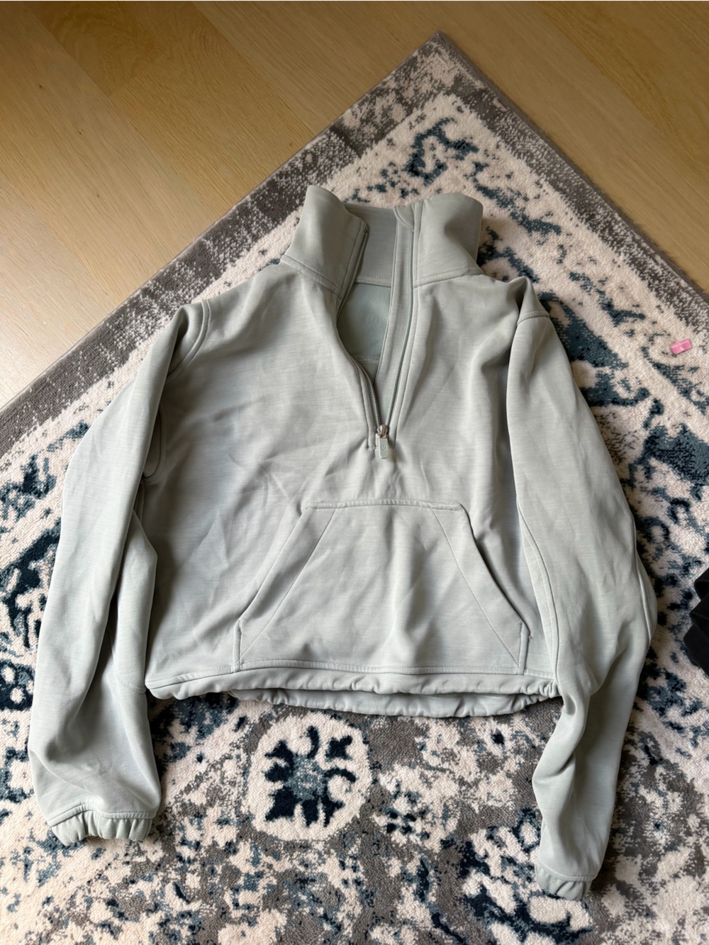 lululemon athletica Light Sage Half-Zip Pullover